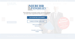 Desktop Screenshot of niebuhr-immobilien.de